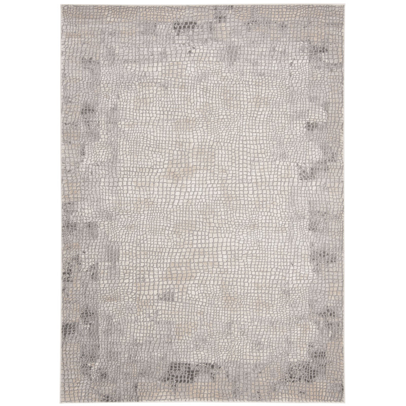 Edvin Taupe/Gray Area Rug Birch Lane